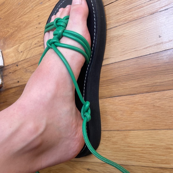 Hereu Fermasa tie-up sport sandal in grass/green - Picture 6 of 6